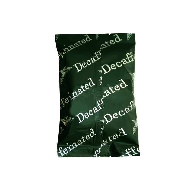 "Decaf" Metallized Flat Pouches