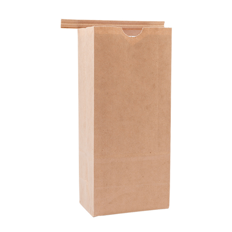 Natural Kraft Paper Bags with Tin Ties & GR Liner