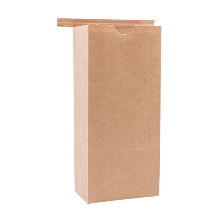 Natural Kraft Paper Bags with Tin Ties & Poly Liner Natural Kraft Paper Bags with Tin Ties & Poly Liner