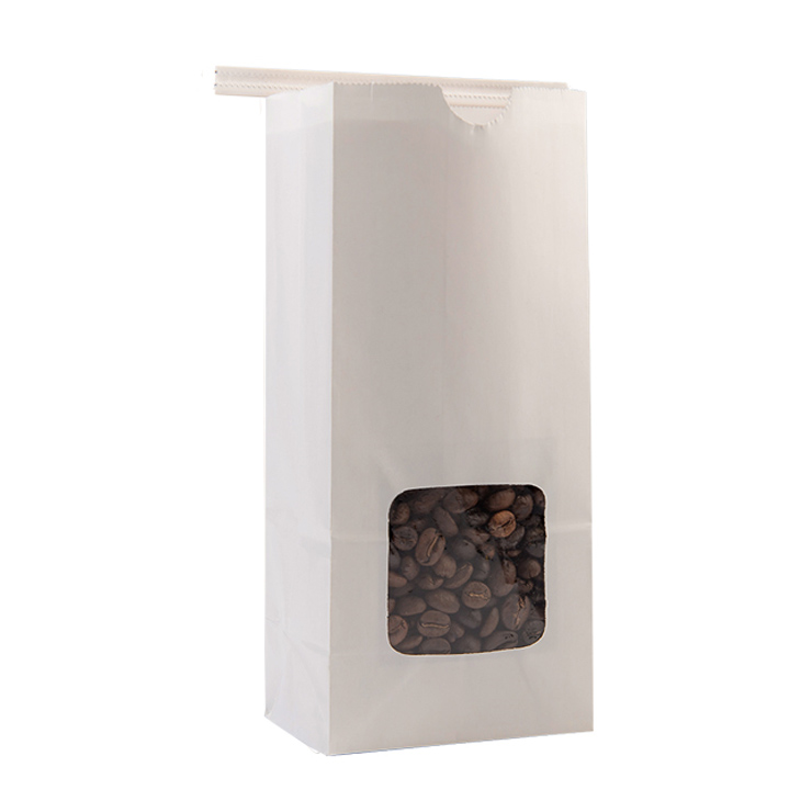 Natural Kraft & Claycoat Paper Bags with Tin Ties & Poly Liner Natural Kraft & Claycoat Paper Bags with Tin Ties & Poly Liner