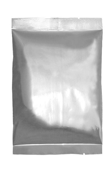 8oz Metallized Flat Pouches -Silver